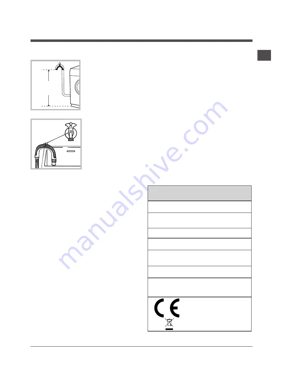 Ariston WML 803 Instructions For Use Manual Download Page 15