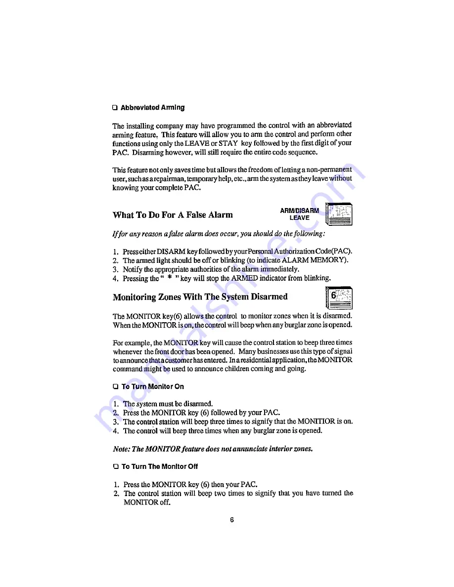 Aritech Atender CS-150 User Manual Download Page 8