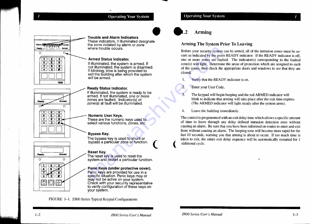 Aritech Moose Z800 User Manual Download Page 4