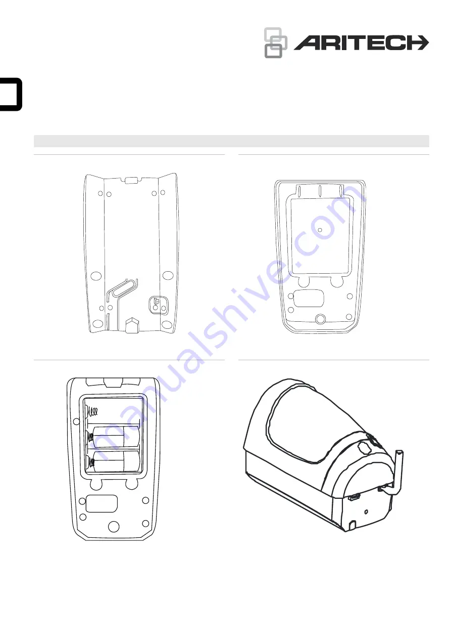 Aritech RF430I4 Installation Sheet Download Page 1