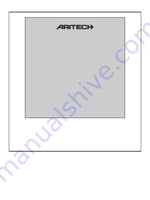 Aritech TD8403 Programming Manual Download Page 1