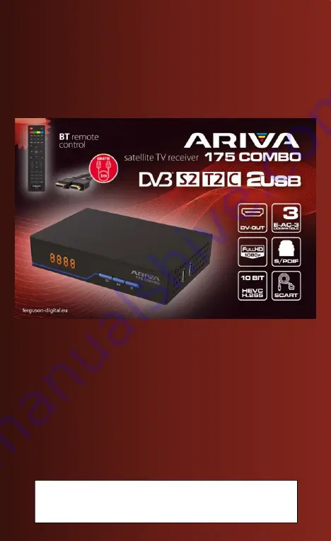 Ariva 175 COMBO User Manual Download Page 1