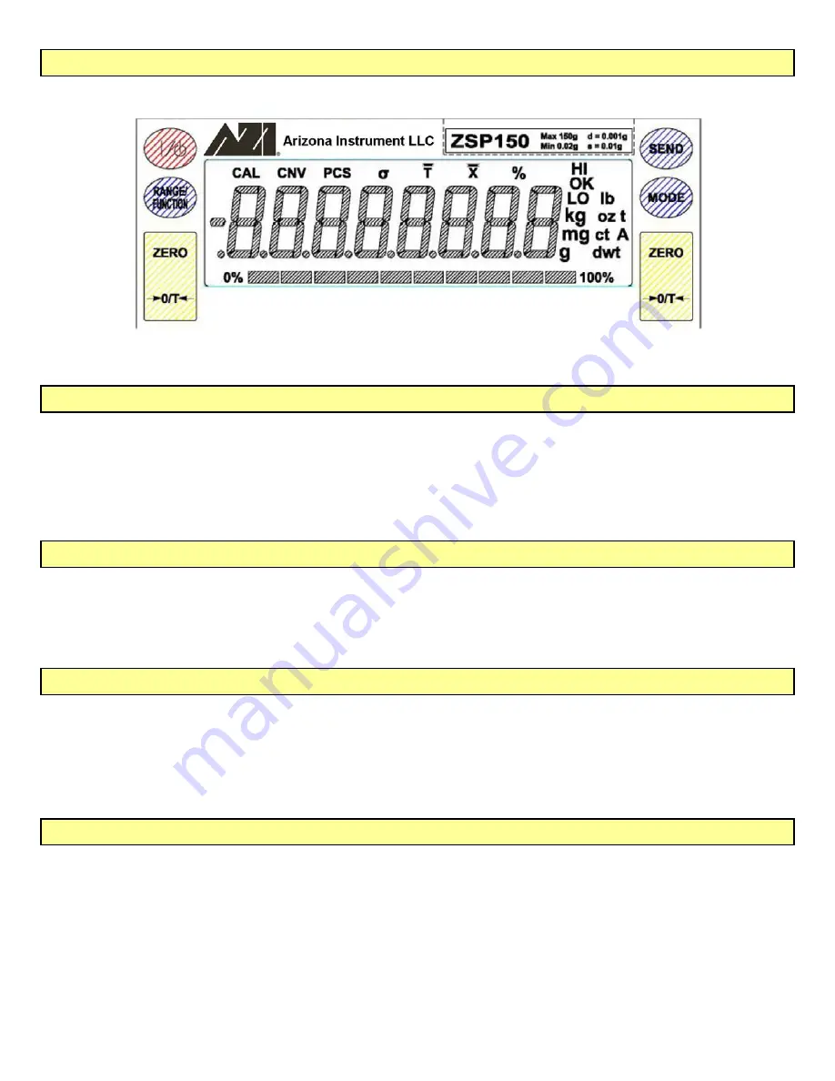 Arizona Instrument ZSP-150-F Скачать руководство пользователя страница 9