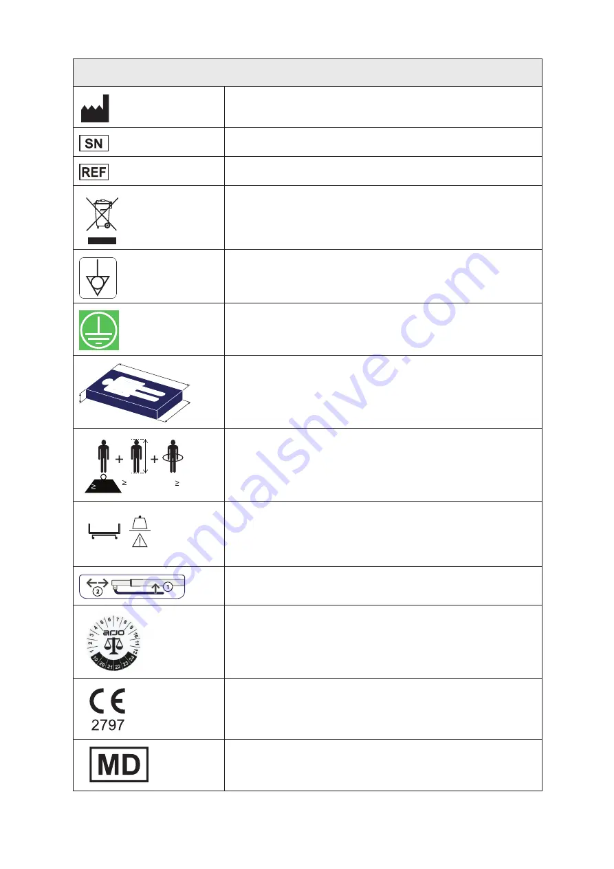 Arjo Enterprise 9600X Instructions For Use Manual Download Page 70