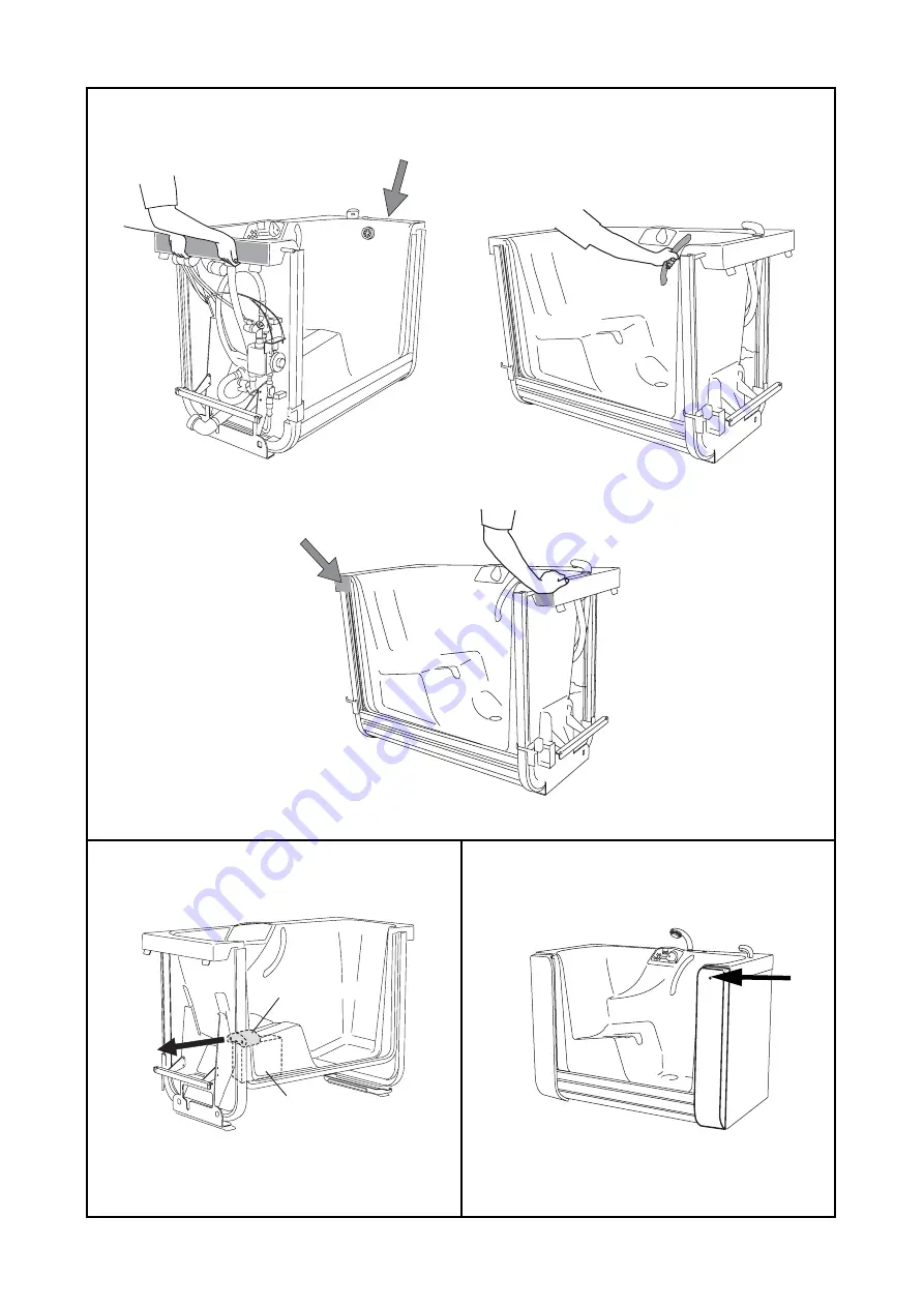 Arjohuntleigh FREEDOM BATH Assembly And Installation Instructions Manual Download Page 9