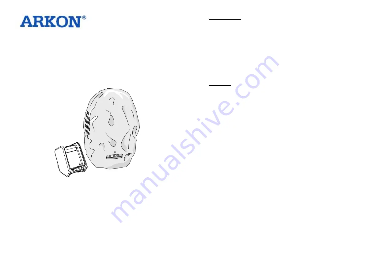 Arkon SP1190B Owner'S Manual Download Page 1