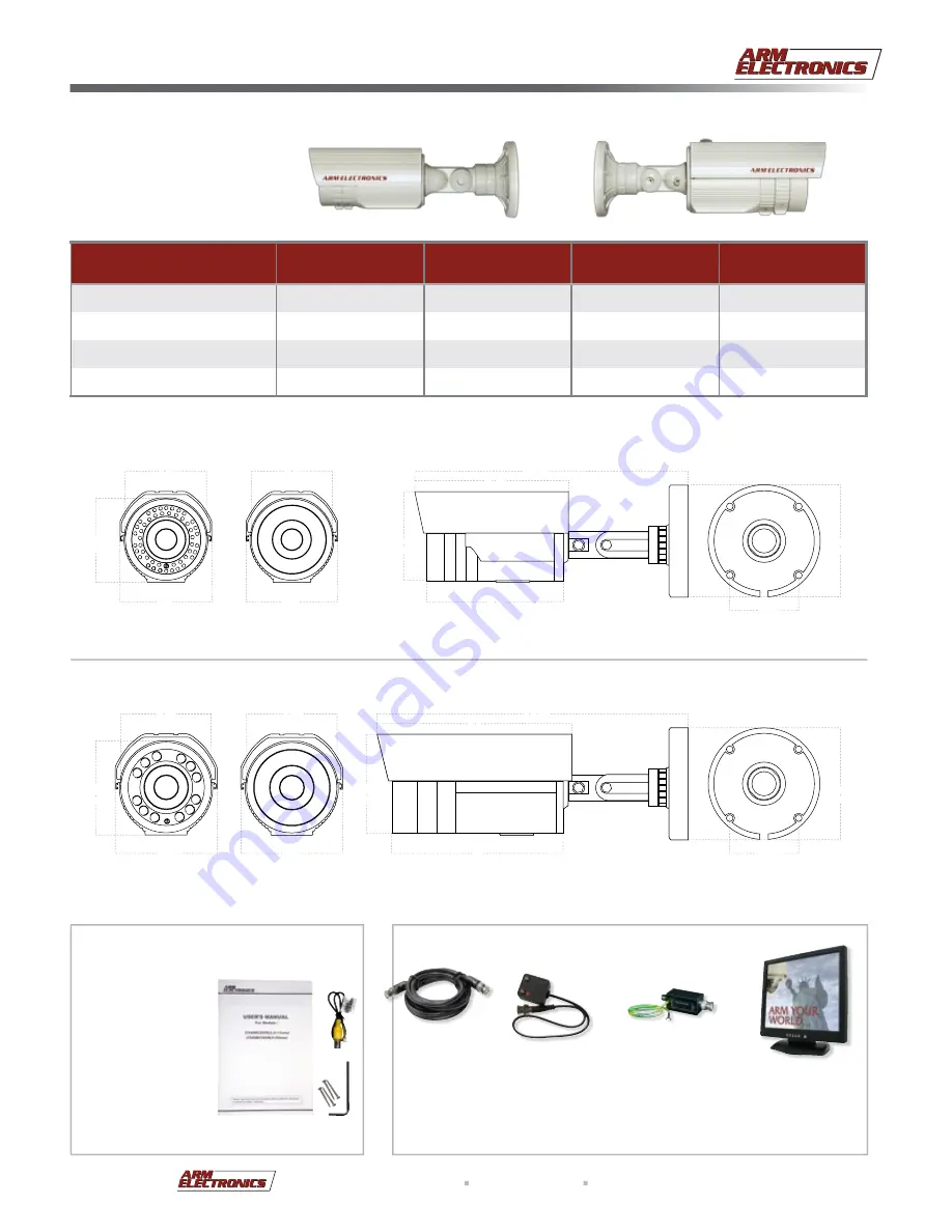 Arm Electronics C540BC2E Скачать руководство пользователя страница 3