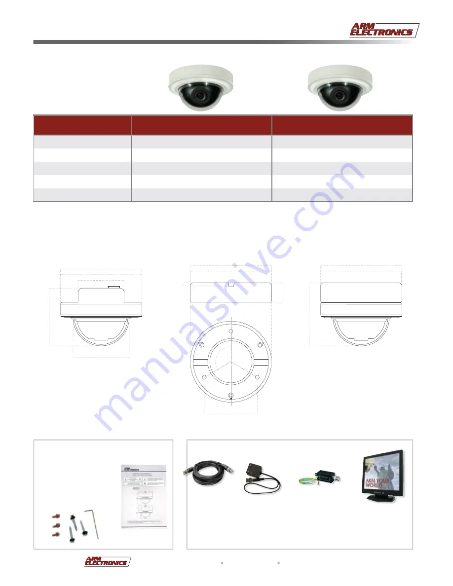 Arm Electronics C550MDVPDN Скачать руководство пользователя страница 3