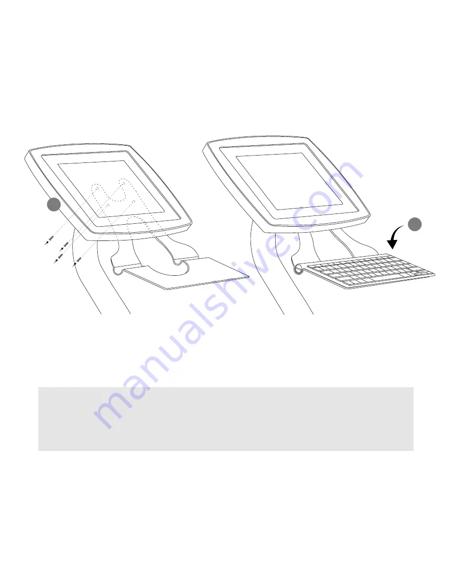 Armodilo Bluetooth Keyboard Tray Assembly Download Page 7