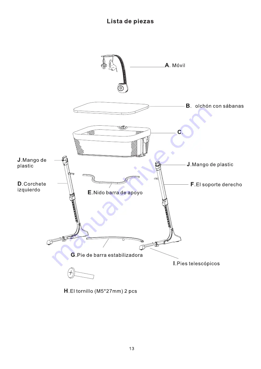 Arm's Reach Co-Sleeper Versatile Instruction Manual Download Page 13