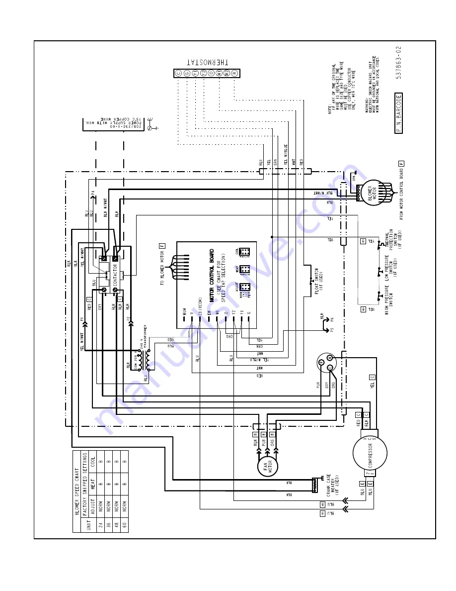 Armstrong Air RP16AC Series Installation And Maintenance Instructions Manual Download Page 21