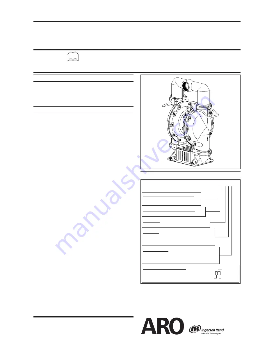 ARO ARO 66M3X0-XXX-C Operator'S Manual Download Page 1