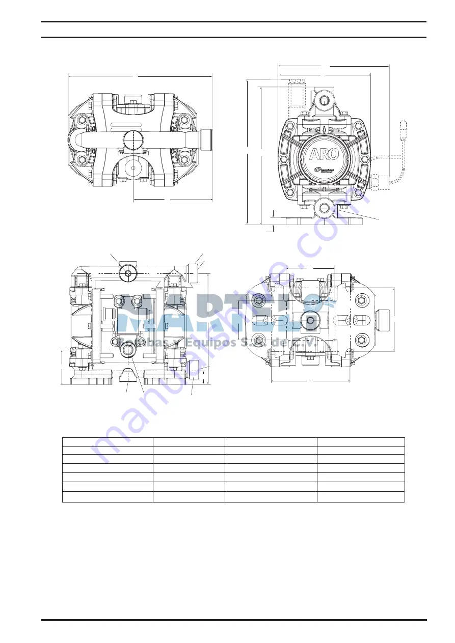 ARO PD01X Operator'S Manual Download Page 10