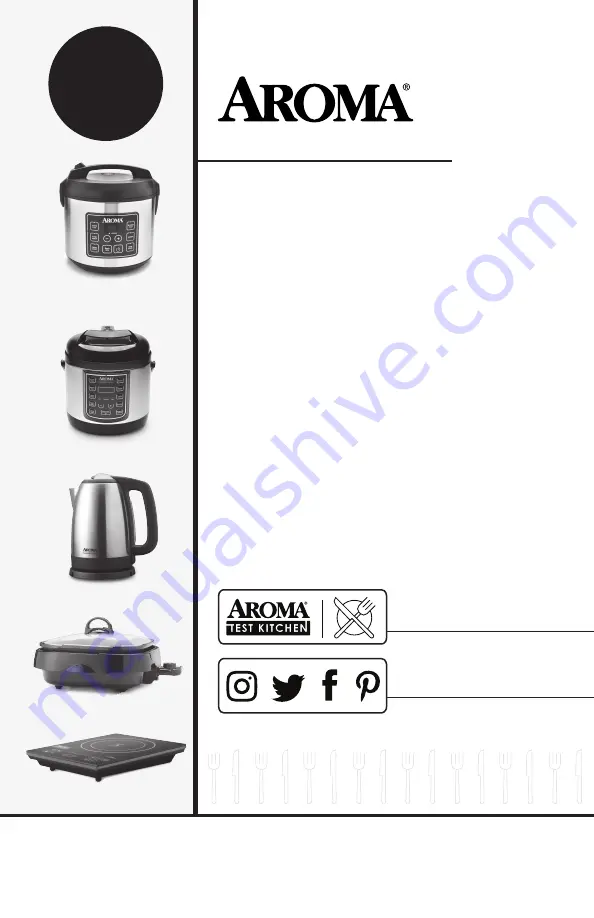 Aroma Professional ARC-1230R Instruction Manual Download Page 2