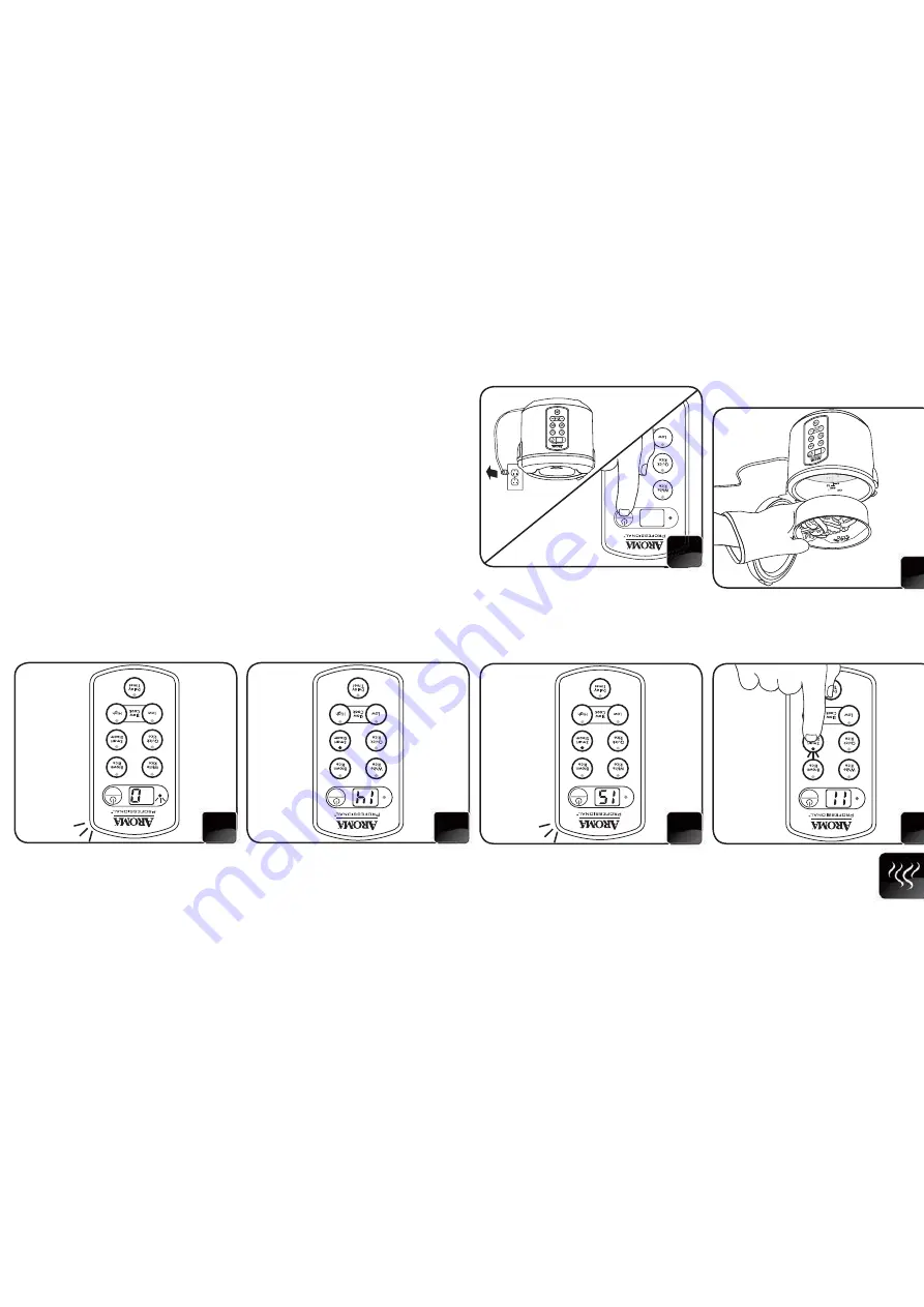 Aroma Professional ARC-2000AS Instruction Manual Download Page 46