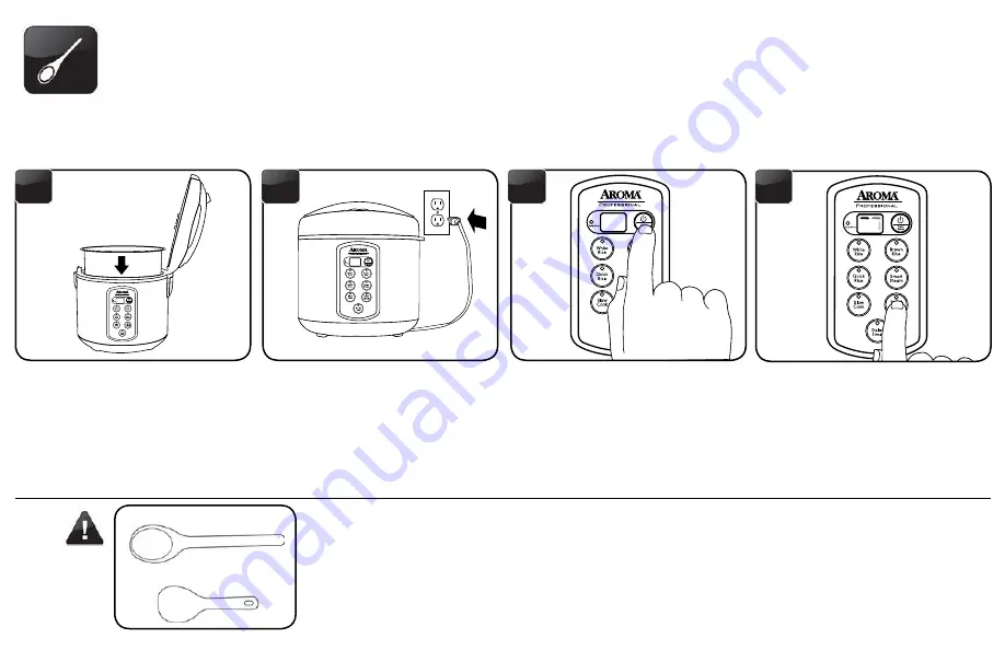 Aroma Professional ARC-2010ASB Instruction Manual Download Page 14