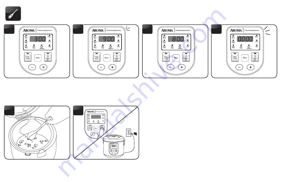 Aroma Professional ARC-980SB Скачать руководство пользователя страница 14