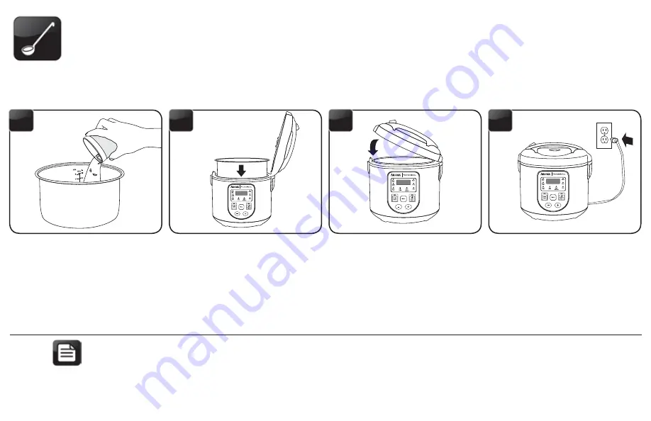 Aroma Professional ARC-980SB Instruction Manual Download Page 59