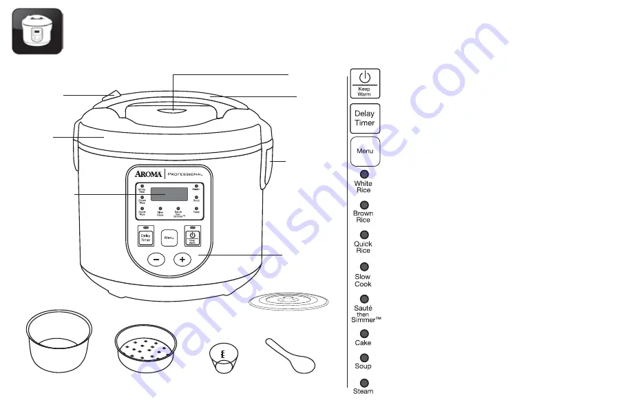 Aroma Professional ARC-980SB Скачать руководство пользователя страница 75