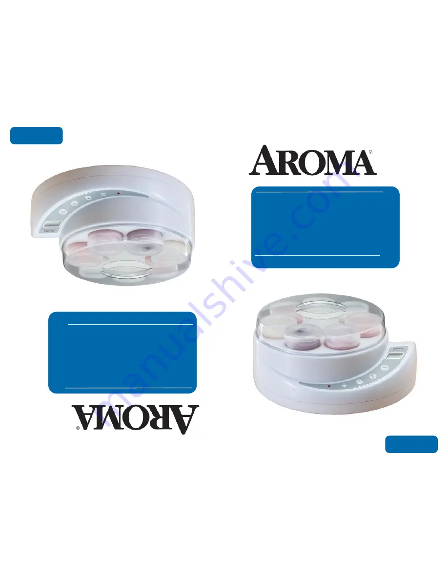 Aroma AYM-606 Instruction Manual Download Page 1