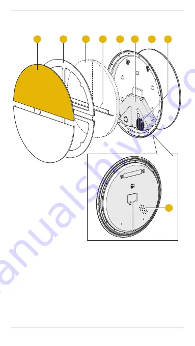 arper Parentesit Circle Audio + Light 5102-B11 Installation, Use And Maintenance Instructions Download Page 47