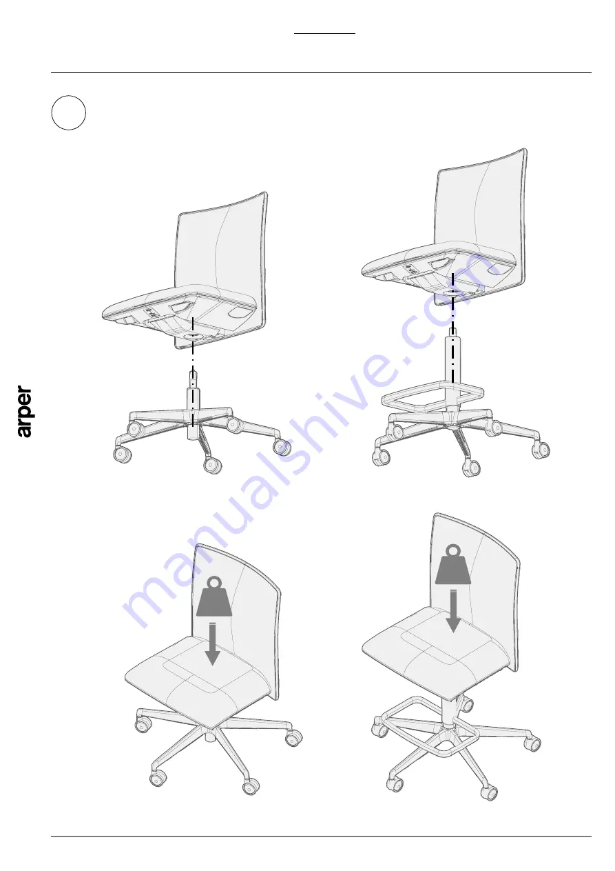 arper PLANESIT Assembly Instructions Download Page 4