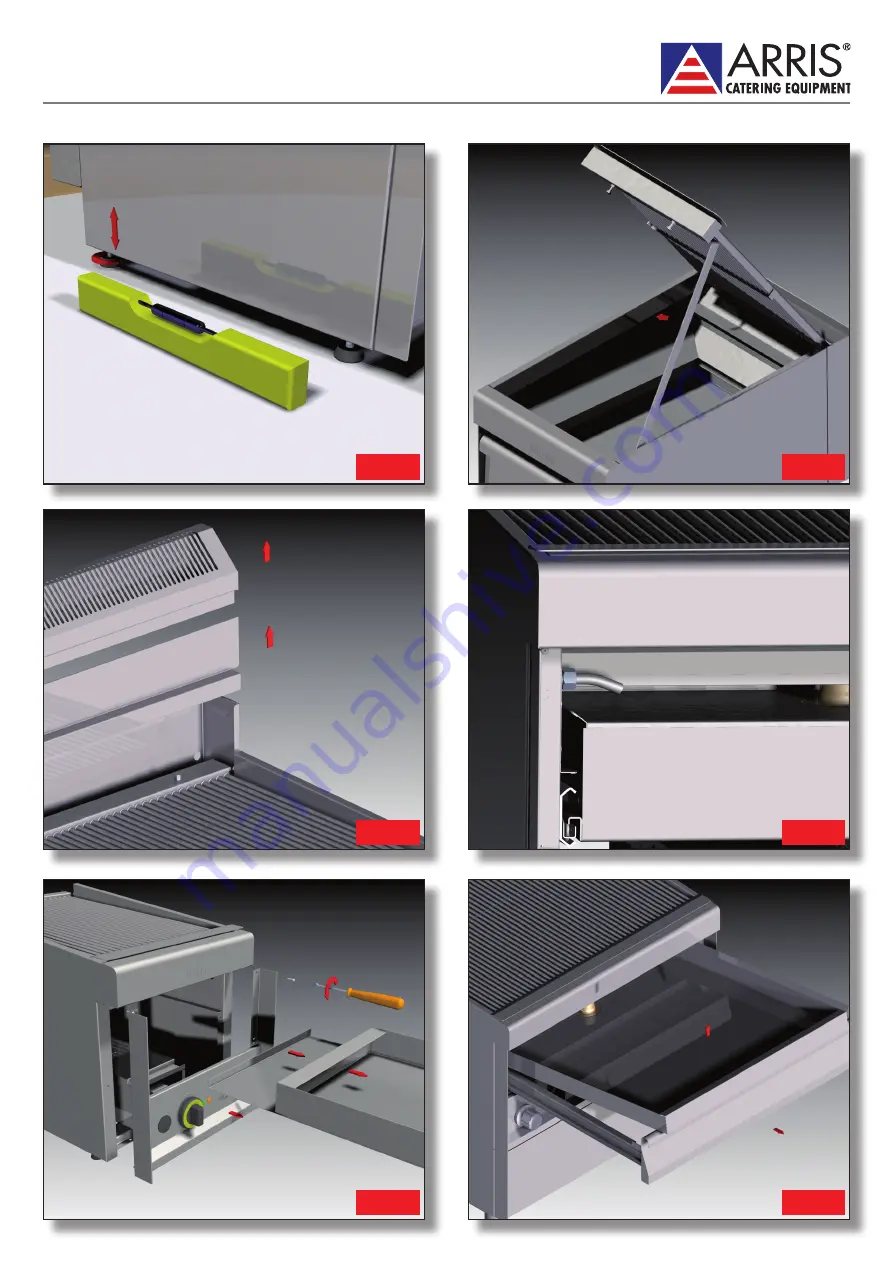 Arris GRILLVAPOR 550EL Installation And Operation Manual Download Page 7