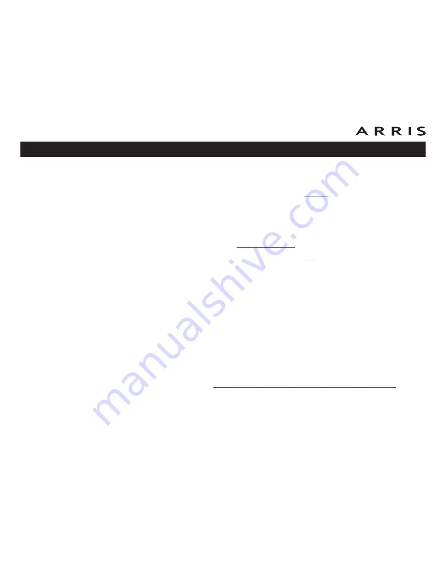 Arris Touchstone TM702 User Manual Download Page 54