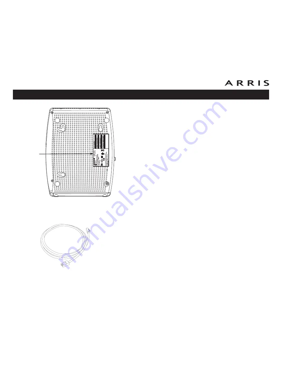 Arris Touchstone TM802 User Manual Download Page 11