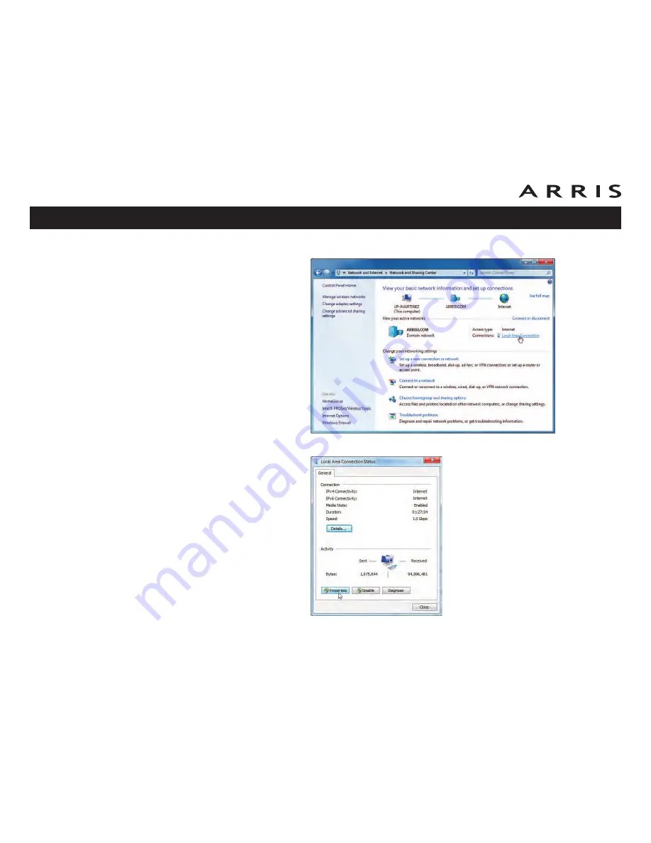 Arris Touchstone TM802 User Manual Download Page 34