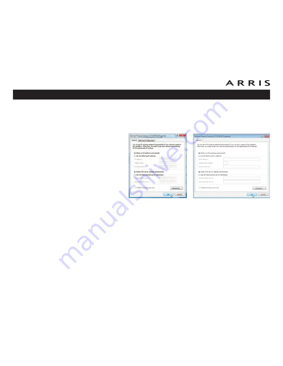 Arris Touchstone TM802 User Manual Download Page 36