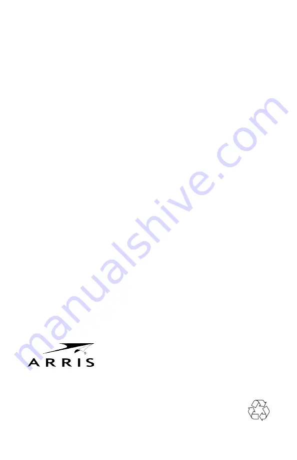 Arris VIP5602WT Installation Manual Download Page 24