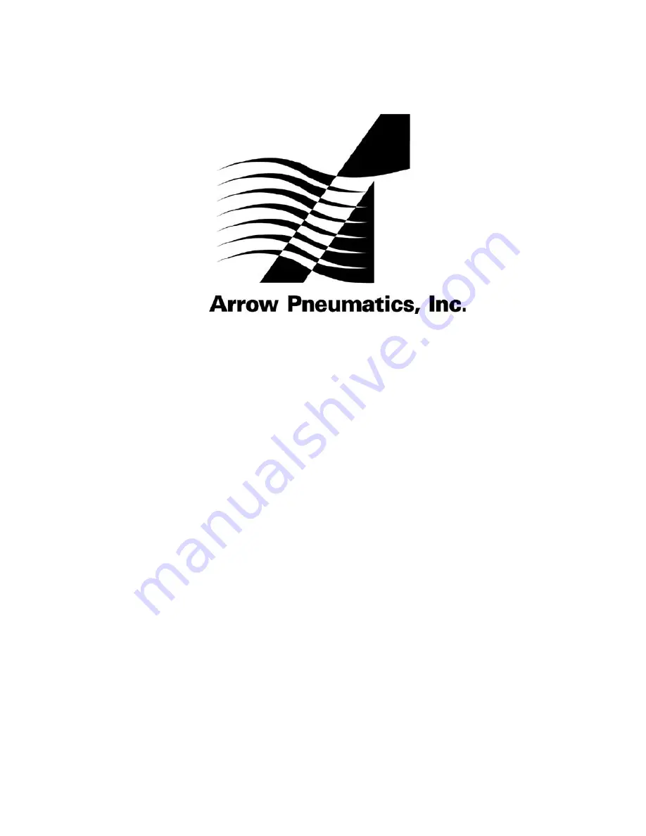 Arrow Pneumatics RH203 Instruction & Maintenance Manual Download Page 1