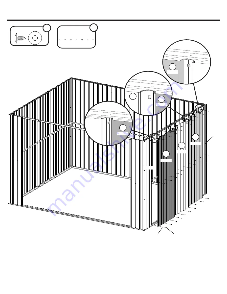 Arrow Storage Products EG108AN Owner'S Manual & Assembly Manual Download Page 28