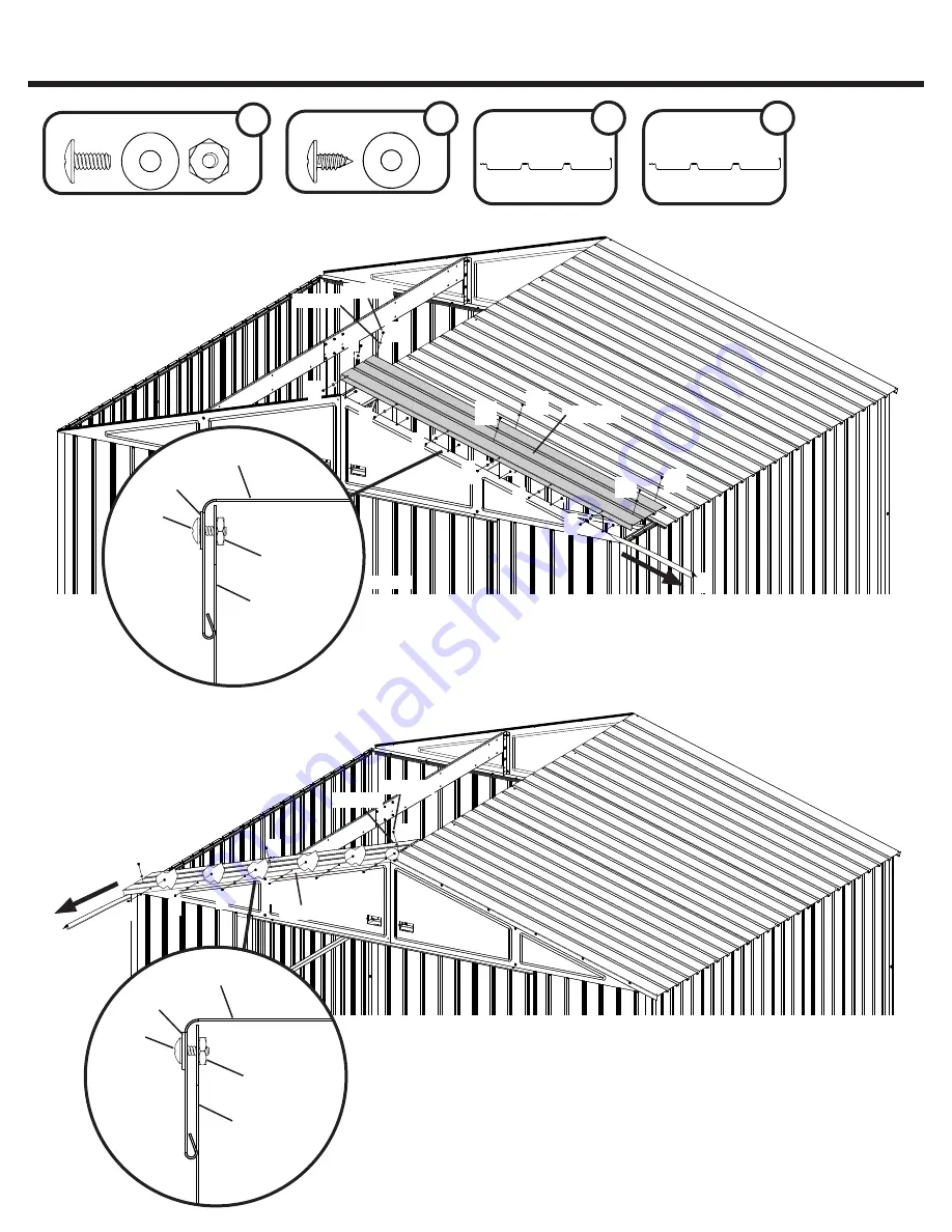 Arrow Storage Products EG108AN Owner'S Manual & Assembly Manual Download Page 38