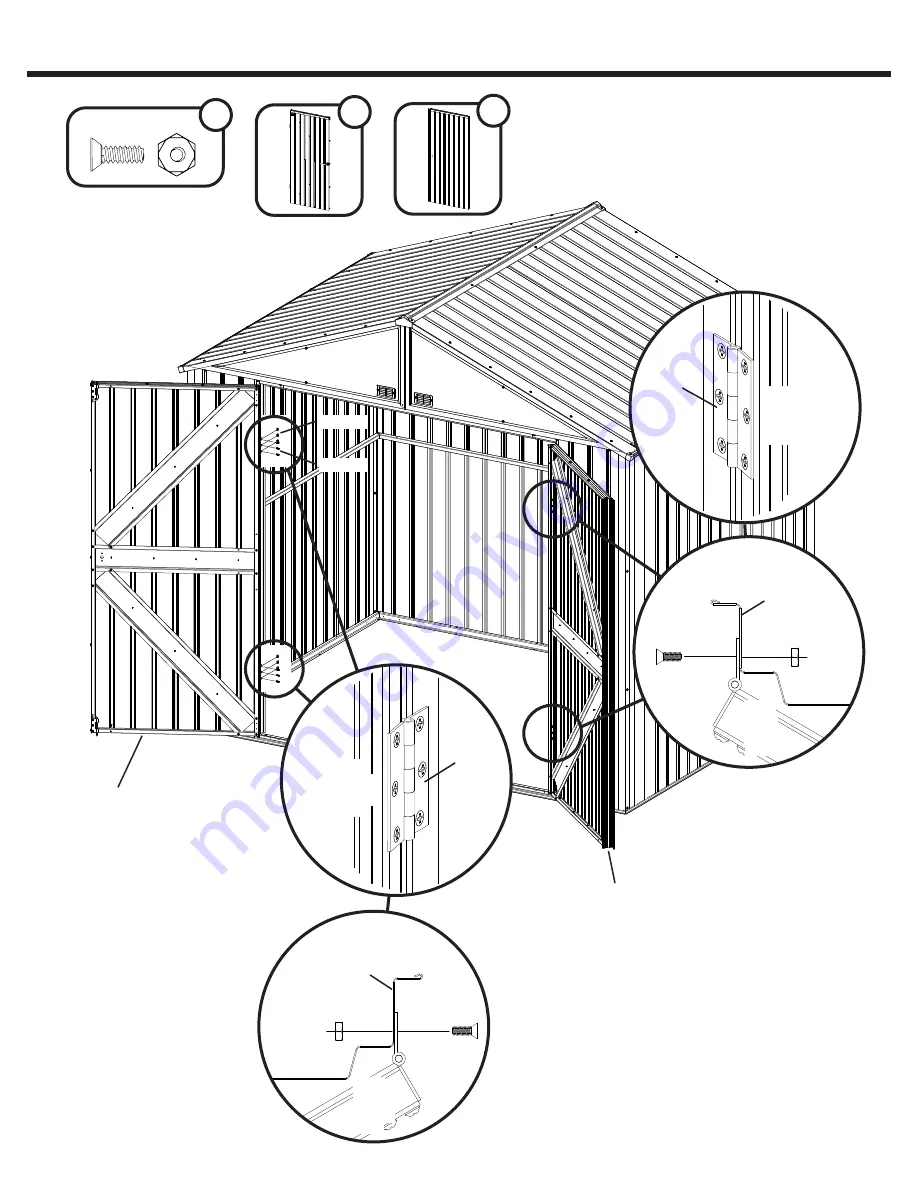 Arrow Storage Products EG108AN Owner'S Manual & Assembly Manual Download Page 50