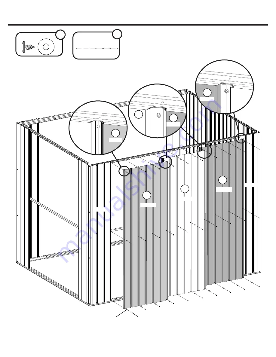 Arrow Storage Products EG86AB Owner'S Manual & Assembly Manual Download Page 25