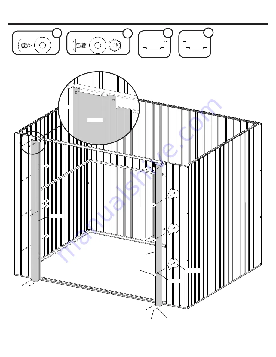 Arrow Storage Products EG86AB Owner'S Manual & Assembly Manual Download Page 27