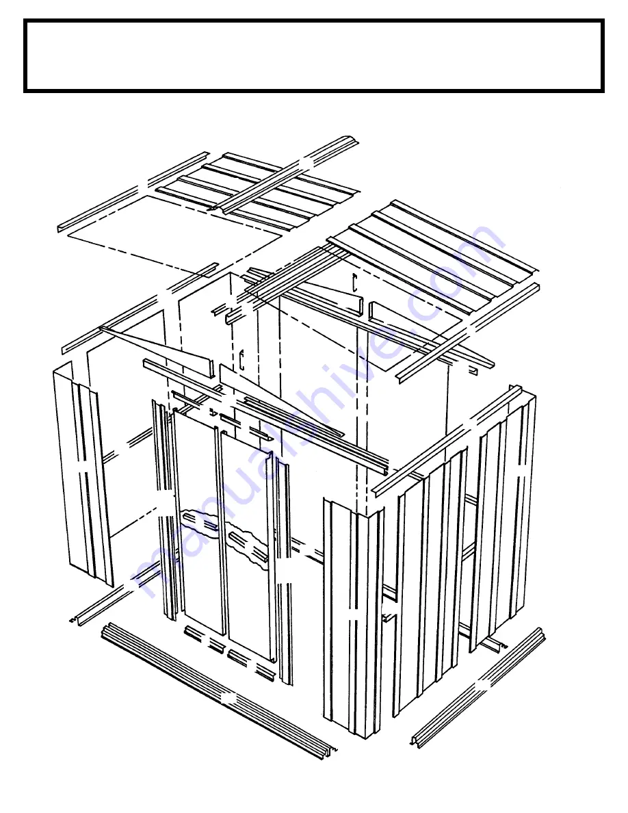 Arrow Storage Products EH65-A Owner'S Manual & Assembly Instructions Download Page 13