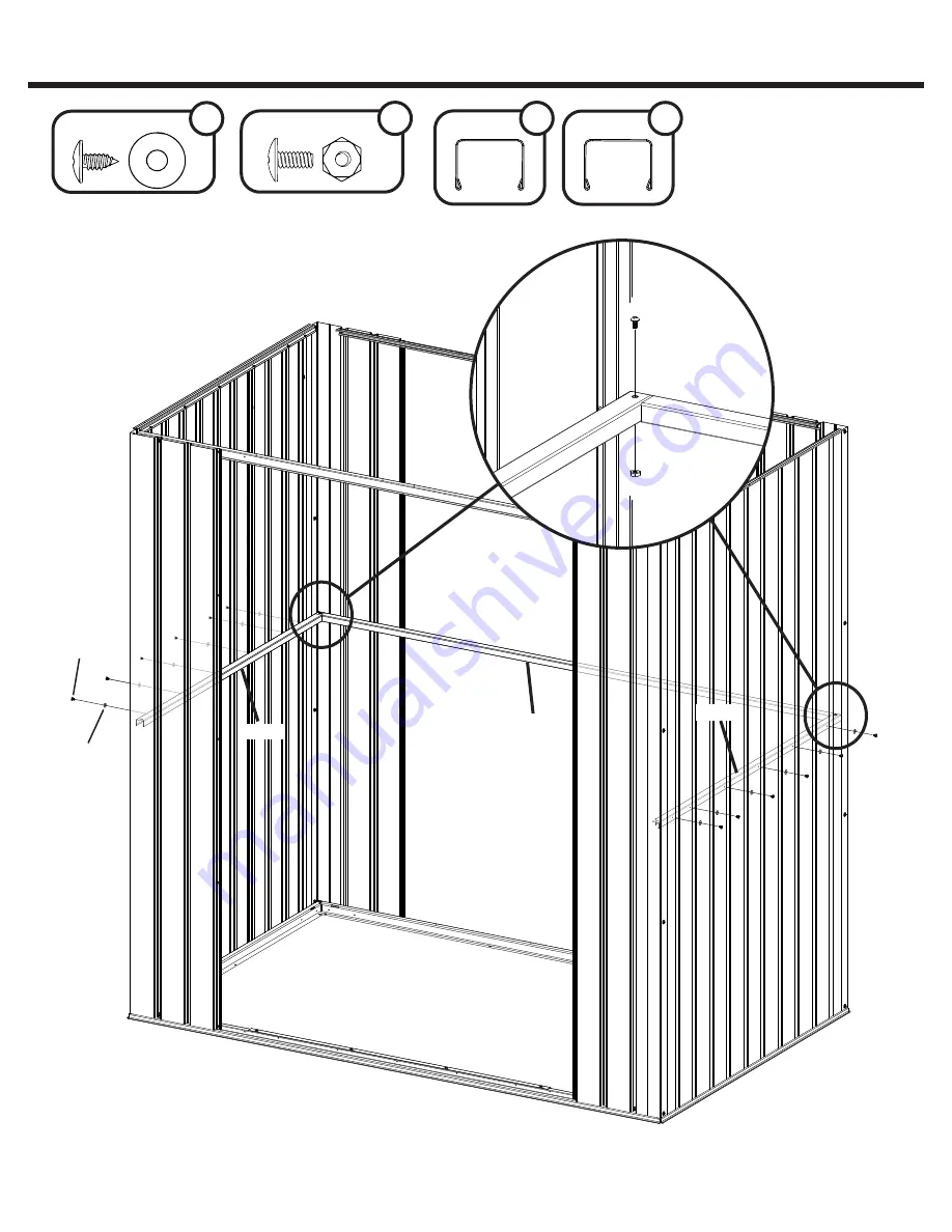 Arrow Storage Products EP64AB Owner'S Manual & Assembly Manual Download Page 20