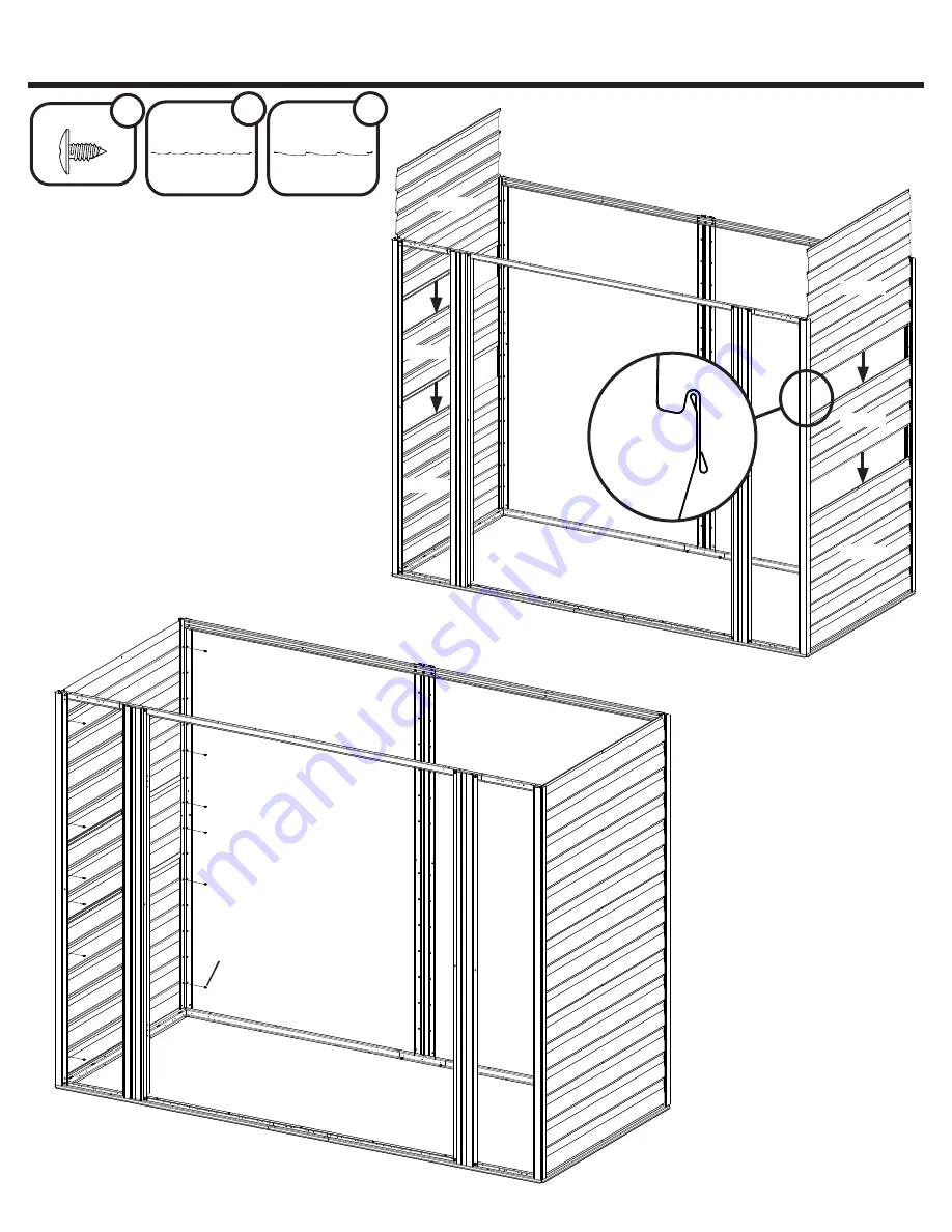 Arrow Storage Products SCP84BG Owner'S Manual & Assembly Manual Download Page 19