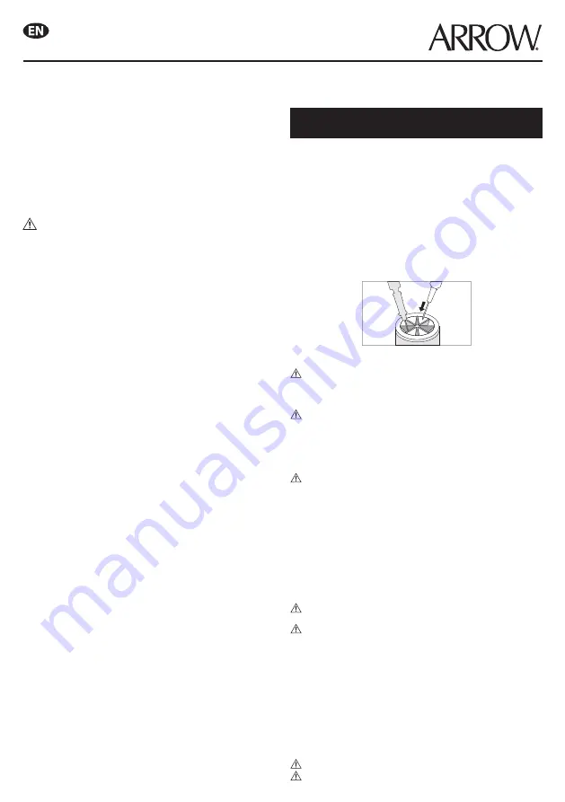 Arrow Central Venous Catheter Manual Download Page 1