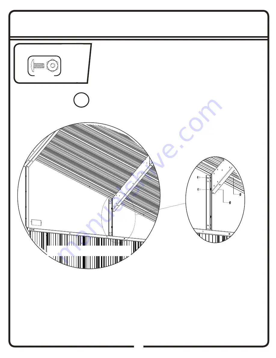 Arrow EZEE SHED EZ10872HVCC Owner'S Manual & Assembly Manual Download Page 42