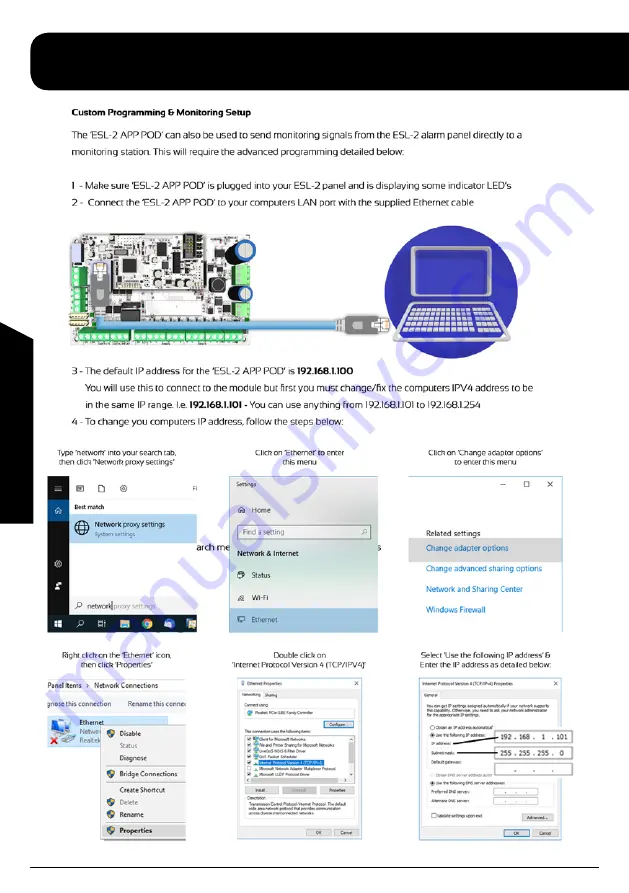 Arrowhead Alarm Products ESL-2 Скачать руководство пользователя страница 8