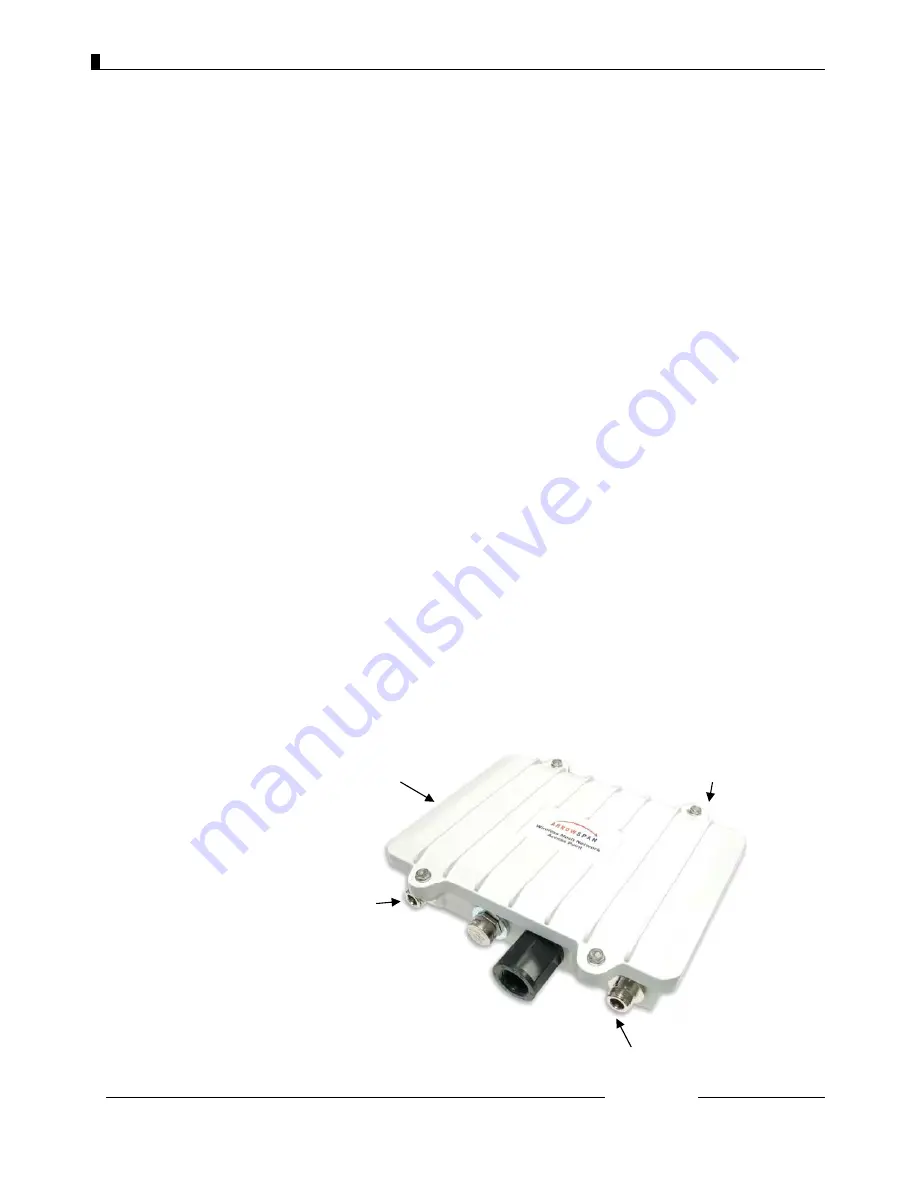 ArrowSpan MeshAP 3100 User Manual Download Page 15