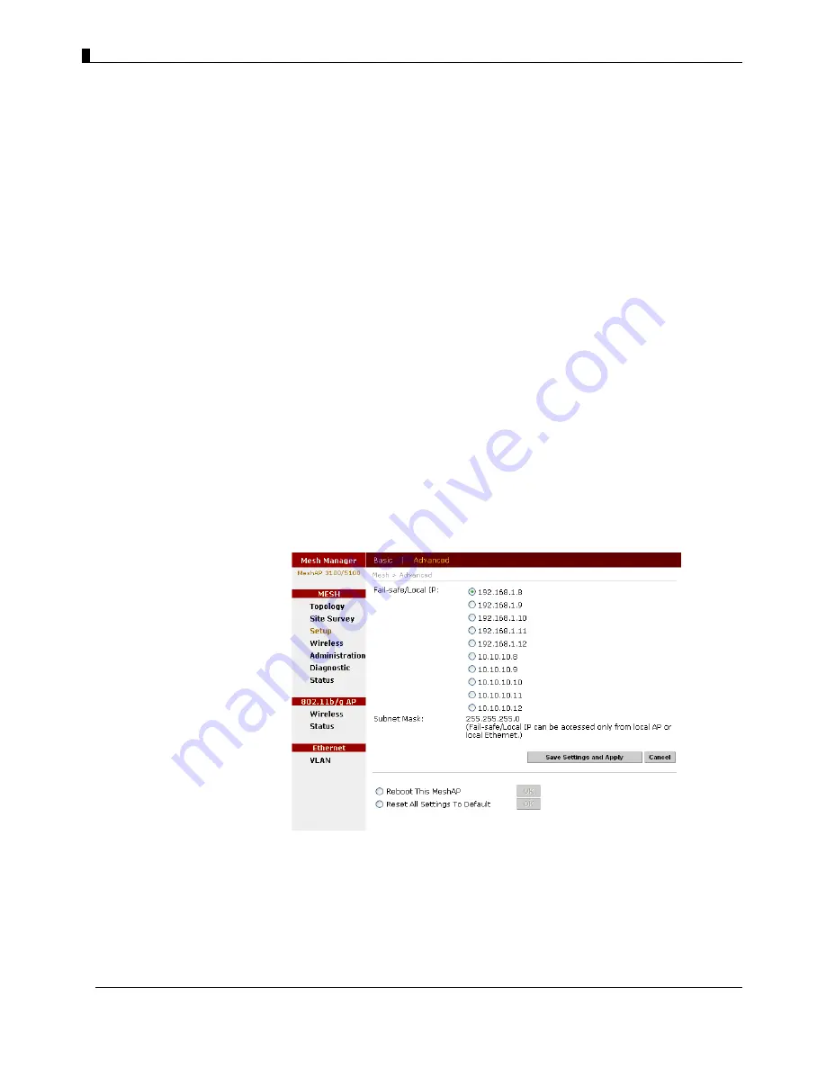 ArrowSpan MeshAP 3100 User Manual Download Page 79