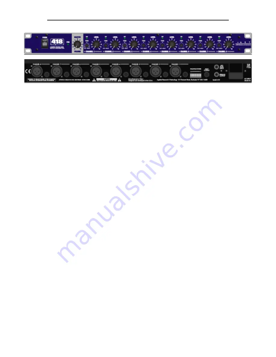 Art ART418 Specifications Download Page 1