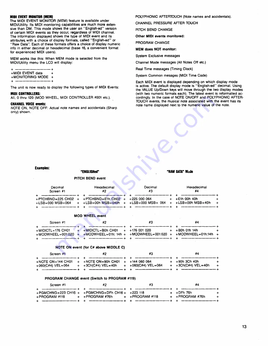 Art MULTIVERB III Manual Download Page 15