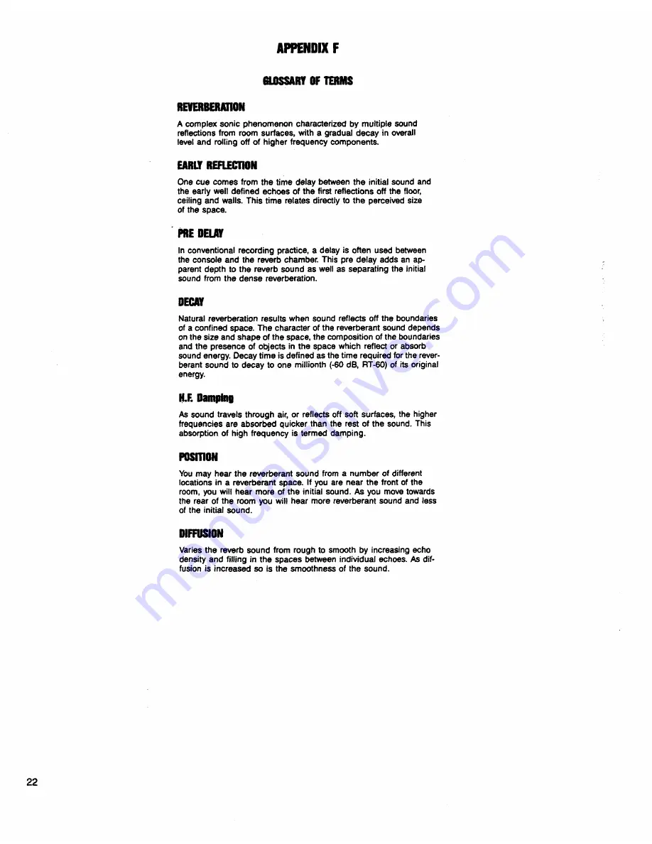 Art MULTIVERB III Manual Download Page 24