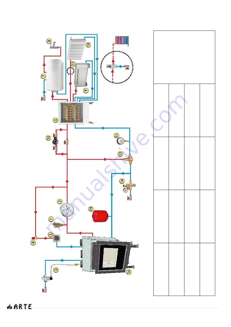 ARTE NIREAS Installation & User Manual Download Page 12